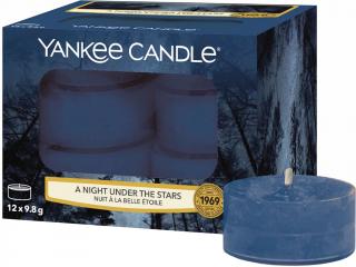 Yankee Candle – čajové svíčky A Night Under The Stars (Noc pod hvězdami), 12 ks
