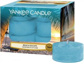 Yankee Candle – čajové svíčky Beach Escape (Únik na pláž), 12 ks