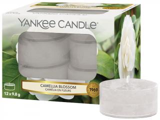 Yankee Candle – čajové svíčky Camellia Blossom (Kamélie), 12 ks