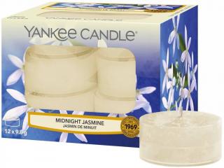 Yankee Candle – čajové svíčky Midnight Jasmine (Půlnoční jasmín), 12 ks