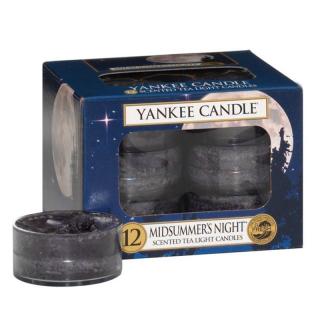Yankee Candle – čajové svíčky Midsummers Night (Letní noc), 12 ks
