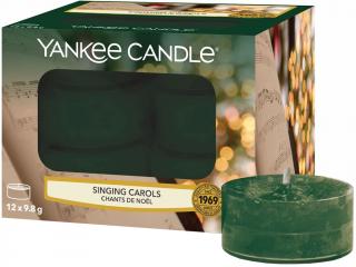 Yankee Candle – čajové svíčky Singing Carols (Zpívání koled), 12 ks