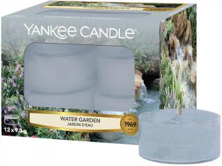 Yankee Candle – čajové svíčky Water Garden (Vodní zahrada), 12 ks