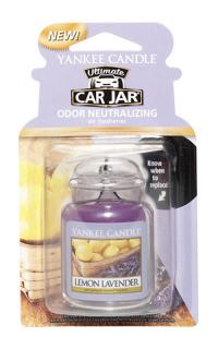 Yankee Candle – Car Jar gelová visačka Lemon Lavender, 1 ks
