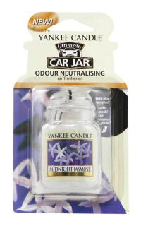 Yankee Candle – Car Jar gelová visačka Midnight Jasmine (Půlnoční jasmín), 1 ks