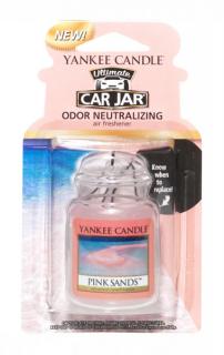 Yankee Candle – Car Jar gelová visačka Pink Sands, 1 ks
