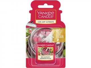 Yankee Candle – Car Jar gelová visačka Red Raspberry (Červená malina)