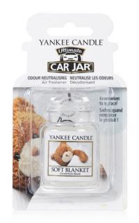 Yankee Candle – Car Jar gelová visačka Soft Blanket, 1 ks