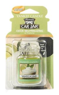 Yankee Candle – Car Jar gelová visačka Vanilla Lime, 1 ks