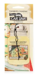 Yankee Candle – Car Jar papírová visačka Christmas Cookie, 1 ks