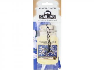 Yankee Candle – Car Jar papírová visačka Midnight Jasmine (Půlnoční jasmín), 1 ks