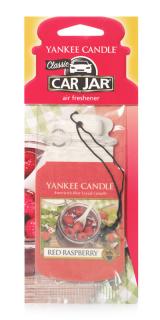 Yankee Candle – Car Jar papírová visačka Red Raspberry, 1 ks