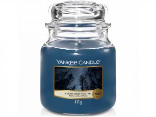 Yankee Candle – Classic vonná svíčka A Night Under The Stars (Noc pod hvězdami), 411 g