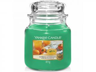 Yankee Candle – Classic vonná svíčka Alfresco Afternoon (Alfresco odpoledne), 411 g