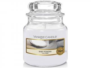 Yankee Candle – Classic vonná svíčka Baby Powder (Dětský pudr), 104 g