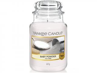 Yankee Candle – Classic vonná svíčka Baby Powder (Dětský pudr), 623 g