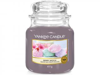 Yankee Candle – Classic vonná svíčka Berry Mochi (Ovocné mochi), 411 g