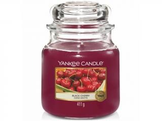 Yankee Candle – Classic vonná svíčka Black Cherry (Zralé třešně), 411 g