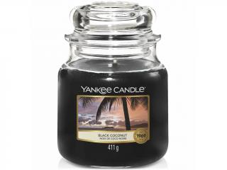 Yankee Candle – Classic vonná svíčka Black Coconut (Černý kokos), 411 g