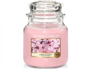 Yankee Candle – Classic vonná svíčka Cherry Blossom (Třešňový květ), 411 g