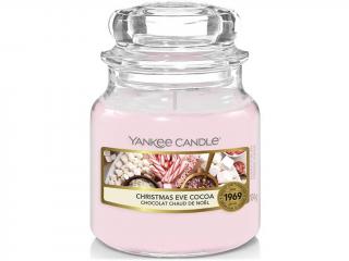 Yankee Candle – Classic vonná svíčka Christmas Eve Cocoa (Štědrovečerní kakao), 104 g