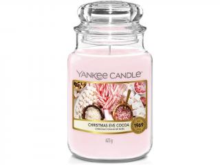 Yankee Candle – Classic vonná svíčka Christmas Eve Cocoa (Štědrovečerní kakao), 623 g