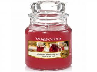 Yankee Candle – Classic vonná svíčka Christmas Morning Punch (Punč na vánoční ráno), 104 g