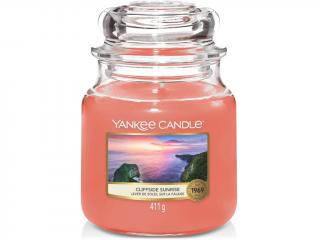 Yankee Candle – Classic vonná svíčka Cliffside Sunrise (Východ slunce na útesu), 411 g