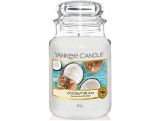 Yankee Candle – Classic vonná svíčka Coconut Splash (Kokosové osvěžení), 623 g