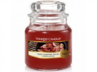 Yankee Candle – Classic vonná svíčka Crisp Campfire Apples (Jablka pečená na ohni), 104 g
