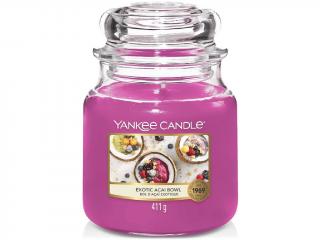 Yankee Candle – Classic vonná svíčka Exotic Acai Bowl (Miska exotických chutí), 411 g