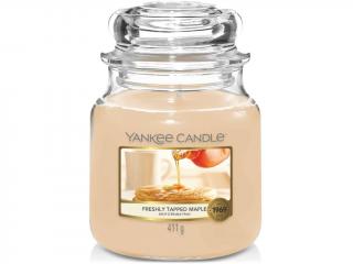 Yankee Candle – Classic vonná svíčka Freshly Tapped Maple (Čerstvý javorový sirup), 411 g