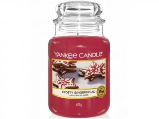 Yankee Candle – Classic vonná svíčka Frosty Gingerbread (Perník s polevou), 623 g