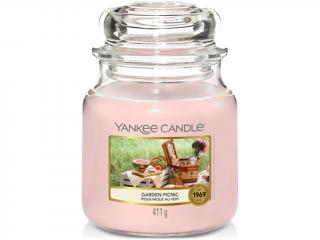 Yankee Candle – Classic vonná svíčka Garden Picnic (Piknik na zahradě), 411 g