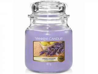 Yankee Candle – Classic vonná svíčka Lemon Lavender (Citron a levandule), 411 g