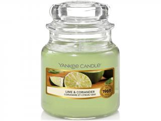 Yankee Candle – Classic vonná svíčka Lime & Coriander (Limetka a koriandr), 104 g