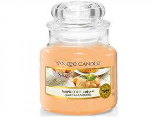 Yankee Candle – Classic vonná svíčka Mango Ice Cream (Mangová zmrzlina), 104 g