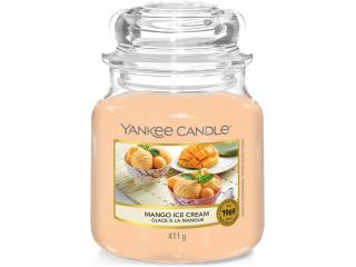 Yankee Candle – Classic vonná svíčka Mango Ice Cream (Mangová zmrzlina), 411 g