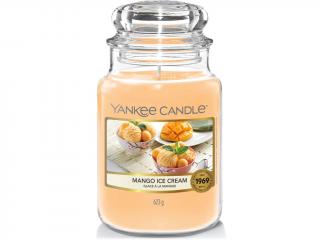 Yankee Candle – Classic vonná svíčka Mango Ice Cream (Mangová zmrzlina), 623 g