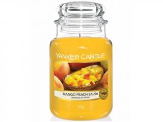 Yankee Candle – Classic vonná svíčka Mango Peach Salsa (Salsa z manga a broskví), 623 g