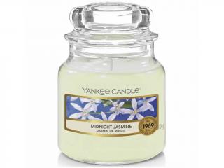 Yankee Candle – Classic vonná svíčka Midnight Jasmine (Půlnoční jasmín), 104 g