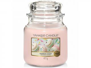 Yankee Candle – Classic vonná svíčka Rainbow Cookie (Duhové makronky), 411 g