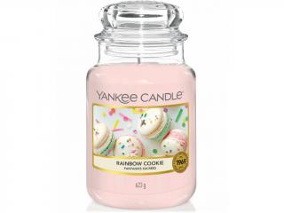 Yankee Candle – Classic vonná svíčka Rainbow Cookie (Duhové makronky), 623 g