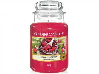 Yankee Candle – Classic vonná svíčka Red Raspberry (Červená malina), 623 g