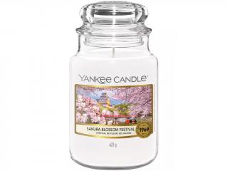 Yankee Candle – Classic vonná svíčka Sakura Blossom Festival (Festival sakury), 623 g