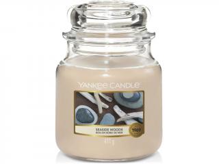 Yankee Candle – Classic vonná svíčka Seaside Woods (Přímořské dřeva), 411 g