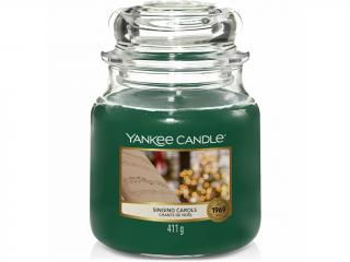 Yankee Candle – Classic vonná svíčka Singing Carols (Zpívání koled), 411 g