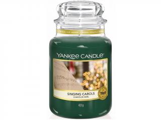 Yankee Candle – Classic vonná svíčka Singing Carols (Zpívání koled), 623 g