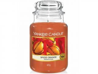 Yankee Candle – Classic vonná svíčka Spiced Orange (Pomeranč se špetkou koření), 623 g
