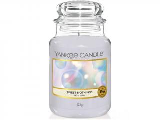 Yankee Candle – Classic vonná svíčka Sweet Nothings (Sladké nic), 623 g